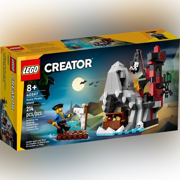 Lego Other - LEGO Creator 8+ Halloween Scary Pirate Island n. 40597 - 214 pcs NEW with box!